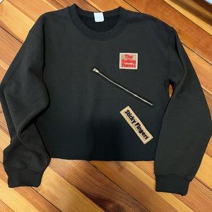 Madeworn Rolling Stones Sticky Fingers Cropped XS